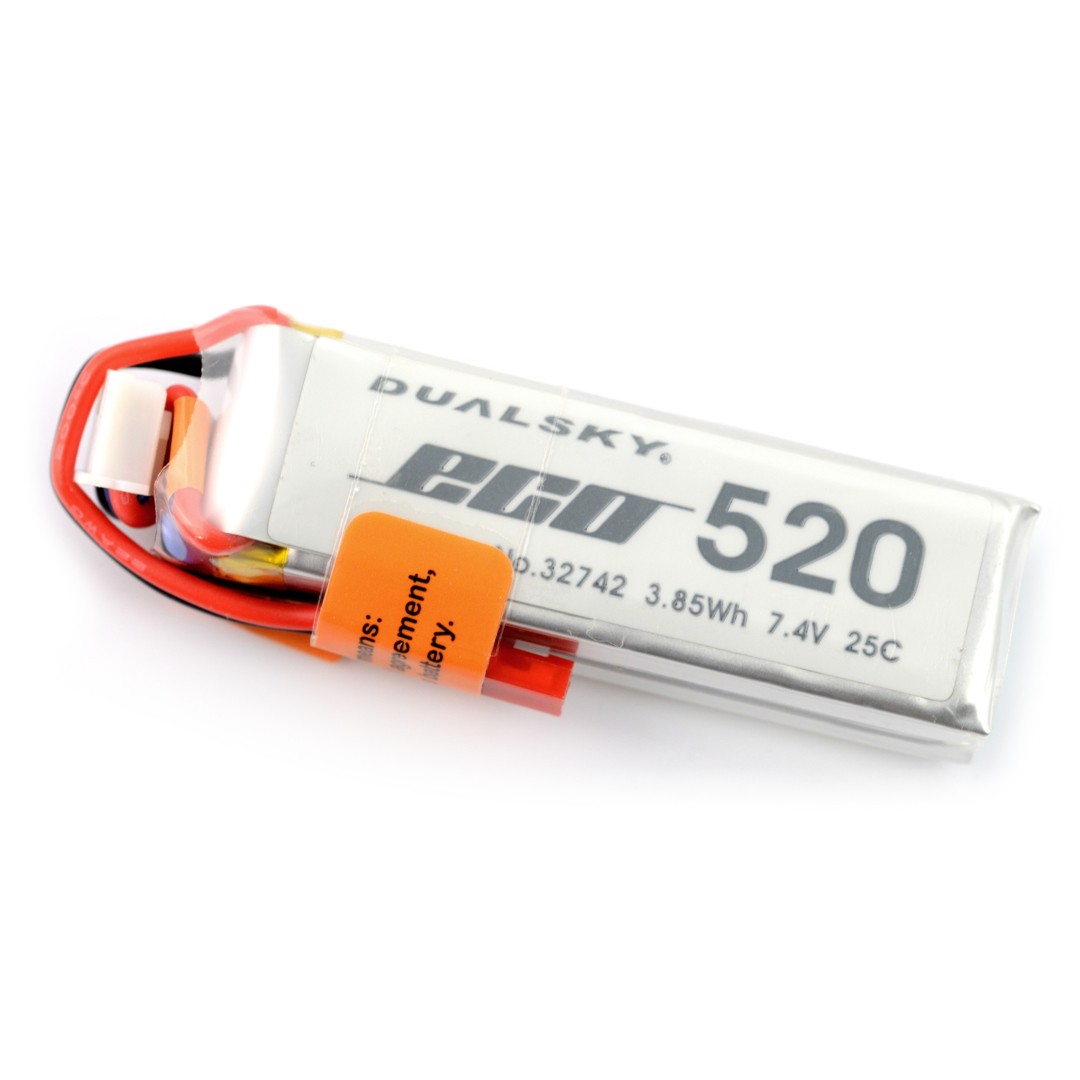 Pakiet Li-Pol Dualsky 520mAh 25C 2S 7,4V